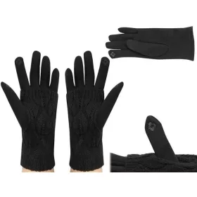 Érintőkesztyű R6413 - fekete