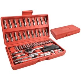 46 darabos szerszámkészlet