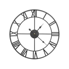 Retro falióra 47cm fekete