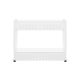 Mobil konyhai polc kerekeken, fehér