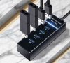 USB hub - 4 portos USB 3.0 Izoxis 19157