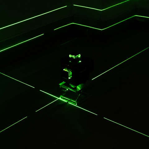 16 soros 360 fokos lézeres vízszintmérő