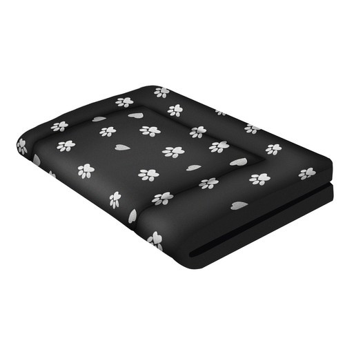 Kutyaágy 100x70cm, vÍzálló, mancs mintás