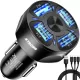4x USB autós töltő + Xtrobb 19907 kábel