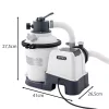 Homokszivattyú medencéhez 3500l/h-INTEX 26642