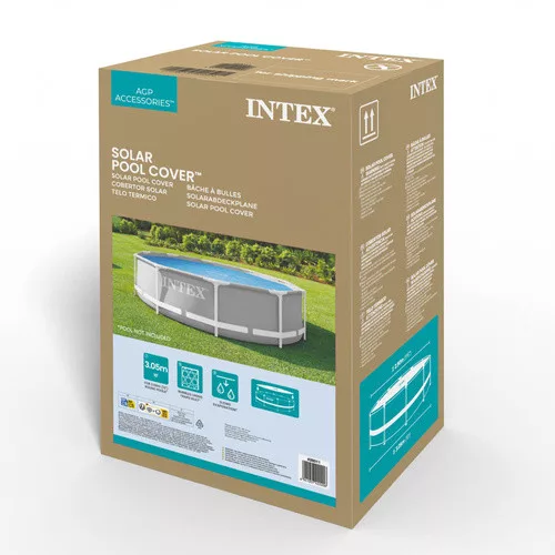 INTEX 28011 napelemes medencetakaró