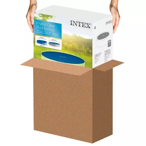 Napelemes medencetakaró INTEX 28012 medencefedés