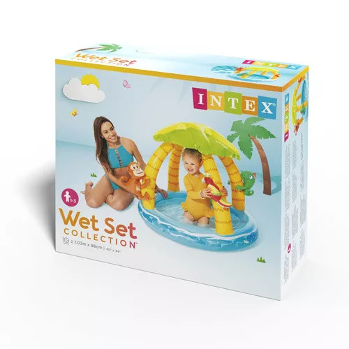 Felfújható gyermekmedence - INTEX 58417NP pancsolómedence