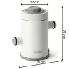 Intex 26602 Hydro Aeration medence szűrőszivattyú, szűrőteljesítmény 1250 l/h, alkalmas keretes medencékhez, átmérőig 305 cm, kompatibilis H típusú patron szűrő