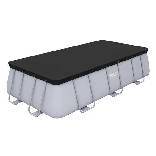 Fedett medencefedés 404x201 BESTWAY58232 kerethez