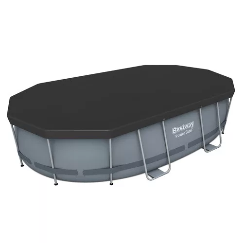 Fedett medencefedés 427x250 BESTWAY58425 kerethez