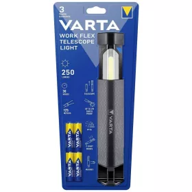   VARTA LED zseblámpa, Work Flex teleszkóplámpa, 250lm, 18646 + 4 db R6 (AA) elem