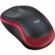 Vezeték nélküli egér Logitech 2.4G 1000 dpi M185 piros
