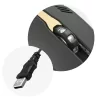 ART vezetékes számítógépes egér USB A 2400 dpi AM-98 fekete-arany