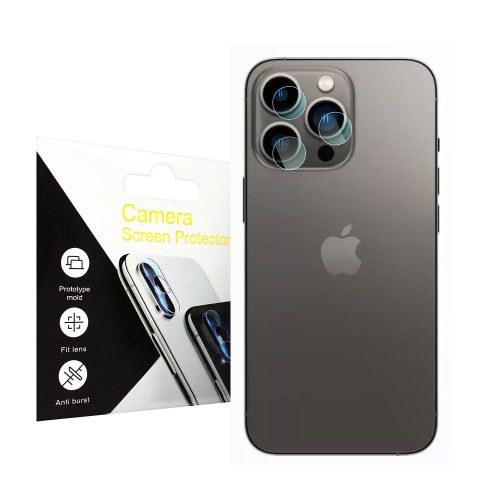 Hátsó kameralencse védő edzett üveg - átlátszó - Apple iPhone 12 Pro Max