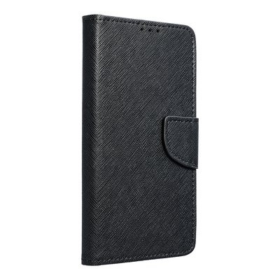 Samsung Galaxy S21 Ultra Fancy Book oldalra nyíló flip telefontok, Fekete
