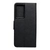 Samsung Galaxy S21 Ultra Fancy Book oldalra nyíló flip telefontok, Fekete