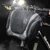 WildMan H8 biciklis / kérekpáros kormányra szerelhetó, levehető vízálló táska, 3L, 26x19x13cm fekete