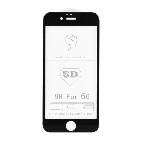 5D Full Glue Roar Glass Do Apple iPhone 13 Mini Fekete