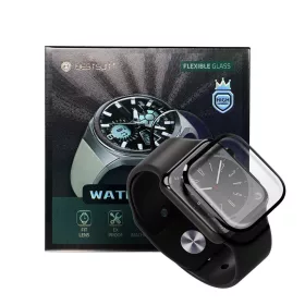   Apple Watch 7 (41mm) Bestsuit Flexible Hybrid Glass rugalmas hybrid okosóra üvegfólia, Átlátszó