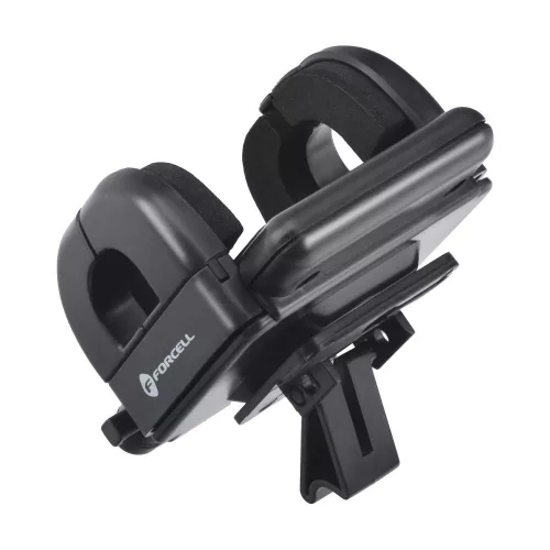Forcell F-Grip Regular autós telefontartó, 27 cm, szélvédőre / műszerfalra / szellőzőnyílásra rögzíthető, fekete