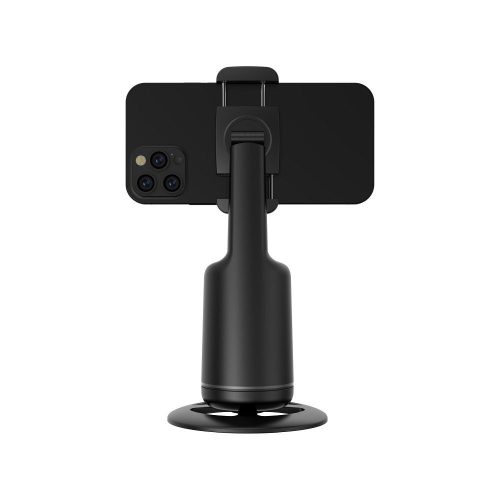 Intelligens szelfi arcfelismerő követéssel és gesztusfelismeréssel P1 fekete