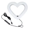 LED Ring Stream RGB lámpa 10" tartóval mobil HEART + állvány JM26-10 fekete