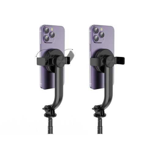 Szelfibot vezeték nélküli távirányítós állvánnyal, MagSafe SSTR-C09 fekete színben kompatibilis