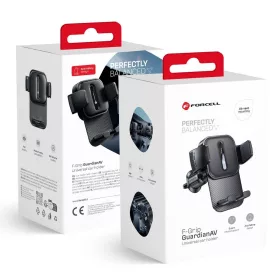   Forcell F-Grip Guardian AV autós telefontartó szellőzőnyíláshoz, fekete