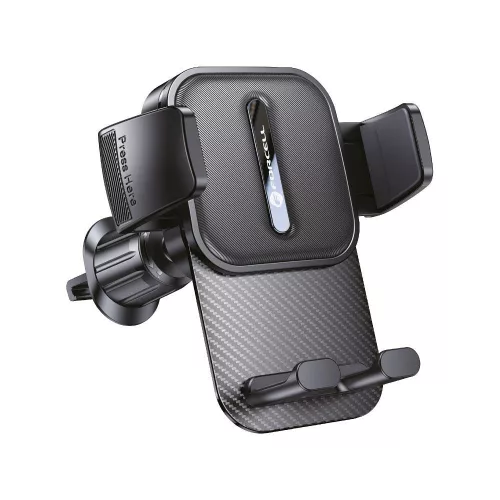 Forcell F-Grip Guardian AV autós telefontartó szellőzőnyíláshoz, fekete