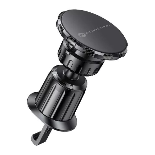 Forcell F-Grip MagElite mágneses autós telefontartó szellőzőnyílással, fekete