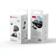 Forcell F-Grip IronSecure mágneses autós telefontartó szélvédőre / műszerfalra, fekete