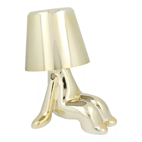 Asztali éjjeli lámpa GOLD MAN Art Deco ülőke (6-os verzió) MLTL