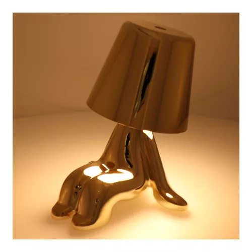 Asztali éjjeli lámpa GOLD MAN Art Deco ülőke (6-os verzió) MLTL