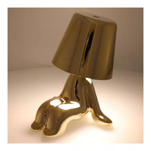 Asztali éjjeli lámpa GOLD MAN Art Deco ülőke (6-os verzió) MLTL