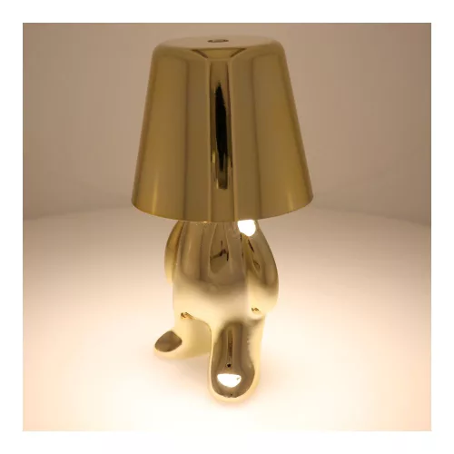 Asztali éjjeli lámpa GOLD MAN Art Deco állólámpa (8-as verzió) MLTL