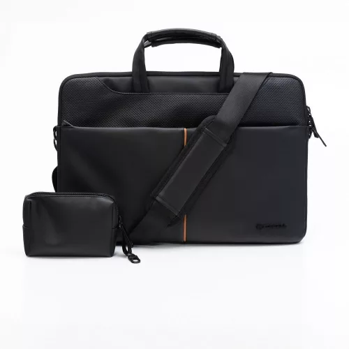 FORCELL F-PROTECT URBAN STYLE laptoptáska 15.6"-os mérethez, fekete