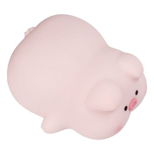 Art Deco stílusú asztali lámpa éjjeliszekrényhez, Malacka mintával