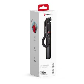   FORCELL F-GRIP MagSelfie S100M szelfibot vezeték nélküli távirányítóval, fekete