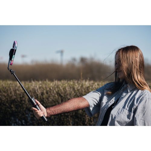 FORCELL F-GRIP MagSelfie S100M szelfibot vezeték nélküli távirányítóval, fekete