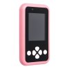 Játékkonzol gyerekeknek IPS kijelzővel, 2.4"-os gombokkal, KDC-0027A rózsaszín