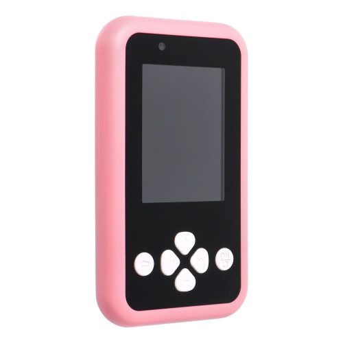 Játékkonzol gyerekeknek IPS kijelzővel, 2.4"-os gombokkal, KDC-0027A rózsaszín