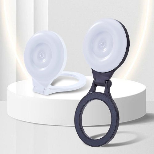 Mágneses telefonkitámasztó lámpával, MagSafe L8-cal kompatibilis, fehér