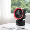 USB A csatlakozón keresztül működő asztali ventilátor LLD-F87U fekete