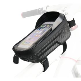 Kerékpár váztáska vízálló cipzárral FSBFB-451 fekete