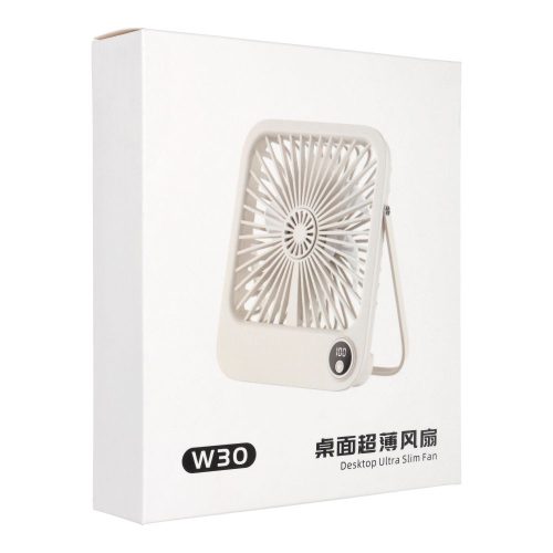 Asztali ventilátor állítható talppal W30 rózsaszín