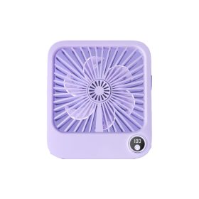 Asztali ventilátor állítható talppal W30 lila