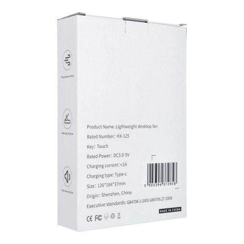 Asztali ventilátor HX-125 bézs