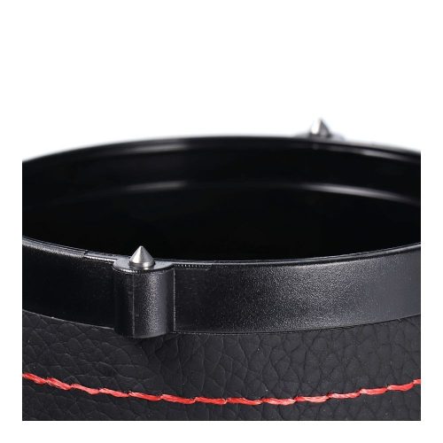 Tubus alakú papírzsebkendő-adagoló üvegtörési opcióval, fekete