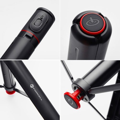 FORCELL F-GRIP F170XL automata szelfibot távirányítóval, állvánnyal, fekete